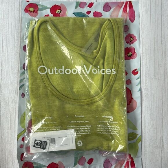 Outdoor Voices Men’s Seamless Pique Tank Top Shirt NWT - Picture 8 of 9